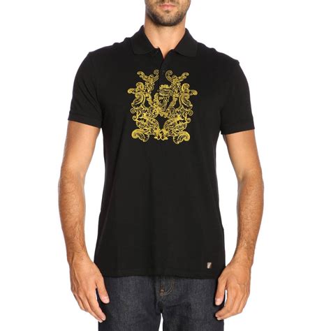 black versace shirt|versace collection men shirt black.